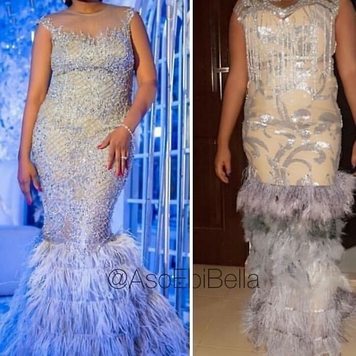 Tarta original y tarta recibida con diseño de máquina de coser, ejemplo divertido de experiencias recibiendo no lo pedido.