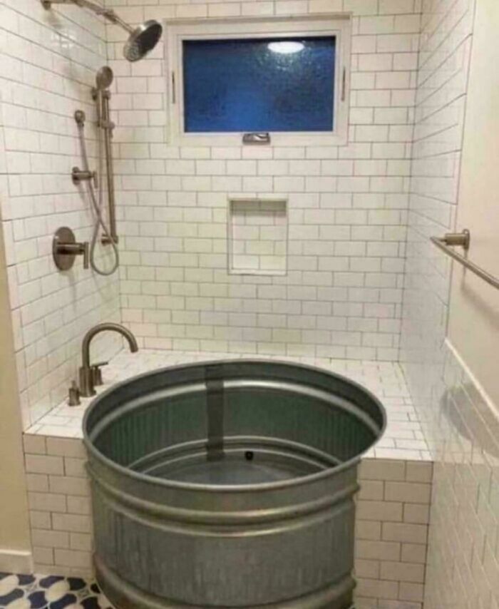 Bañera Improvisada