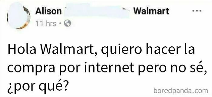 Casa residencial marcada como negocio de bebidas energéticas, ejemplo de personas mayores y su confusión con internet.