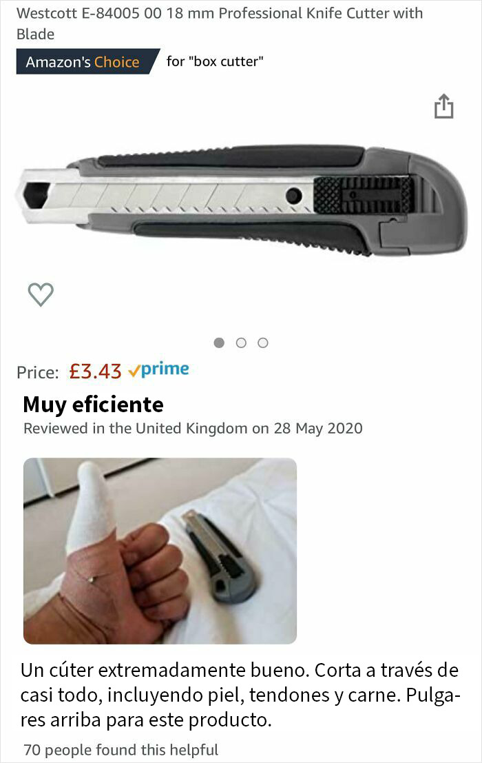 A 70 personas les pareció útil