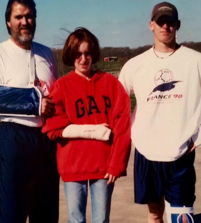 Mi familia se fue a Colorado a esquiar por 1ª vez en 2001 y acabaron todos con algo roto