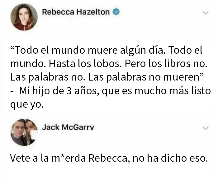 Conversación graciosa en redes sociales donde las cosas no salen como se planearon, resultando divertido y inesperado.