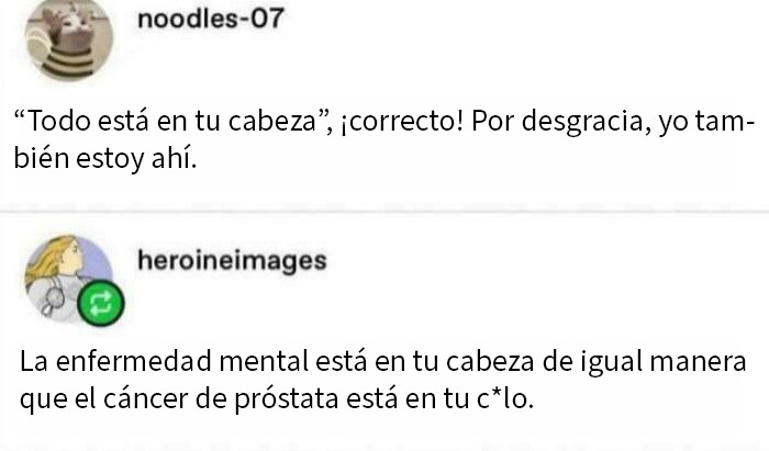 Intercambio de frases sorprendentes que dejaron a todos sin palabras en una conversación en línea.