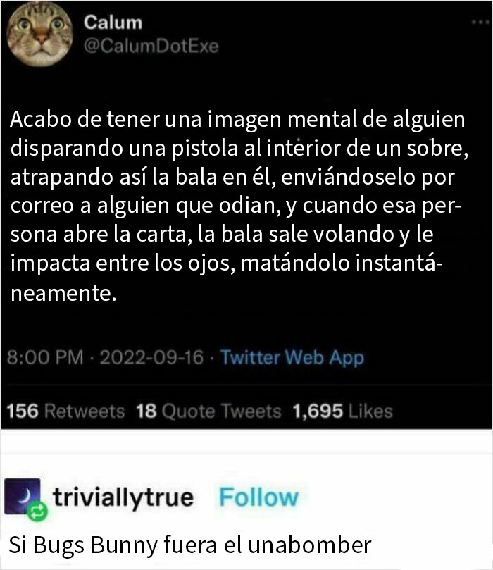 Tuit con frases inesperadas que dejaron a todos sin habla y comentarios sorprendentes en redes sociales.