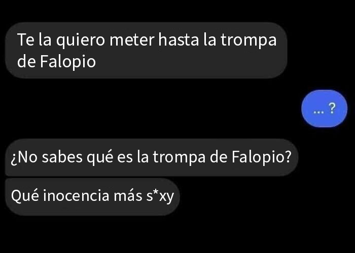 Hombre patético y cringe enviando mensajes inapropiados que muestran sus verdaderos colores inmediatamente.