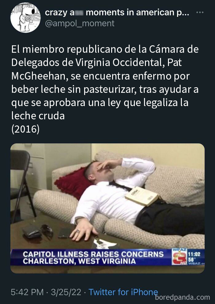 Tuit de BNO News anunciando la detención por el FBI de Derrick Evans en relación con eventos en el Capitolio de EE.UU. karma leopards