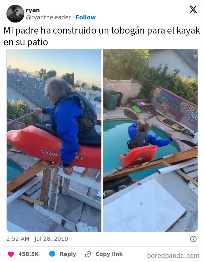 Nota manuscrita divertida de un padre mostrando humor y cariño, ejemplificando posts graciosos de padres divertidos.