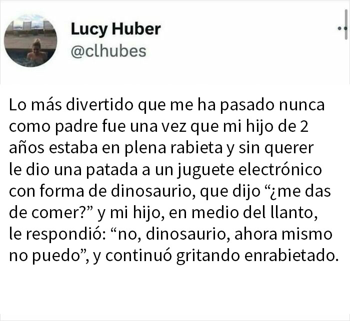 Tuit divertido que muestra experiencia humana con ahorros por encontrar objetos perdidos en el hogar.