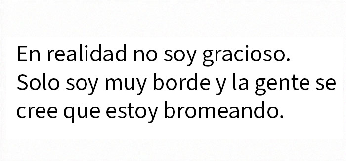 Memes divertidos y ofensivos sobre ser cruel pero que la gente piensa que es broma, mensaje escrito en fondo blanco.