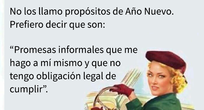 Meme divertido de Navidad con texto sobre promesas casuales sin obligación legal para cumplir en temporada festiva.