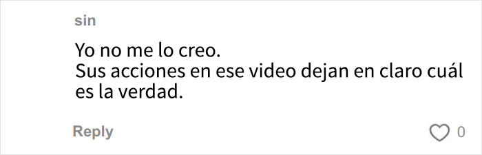 Comentario de usuario expresando incredulidad sobre acciones mostradas en video relacionado con ejecutiva de recursos humanos Kristen Cabot.