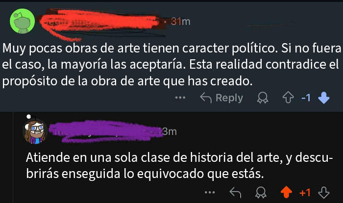 El arte es como la mayonesa, al parecer