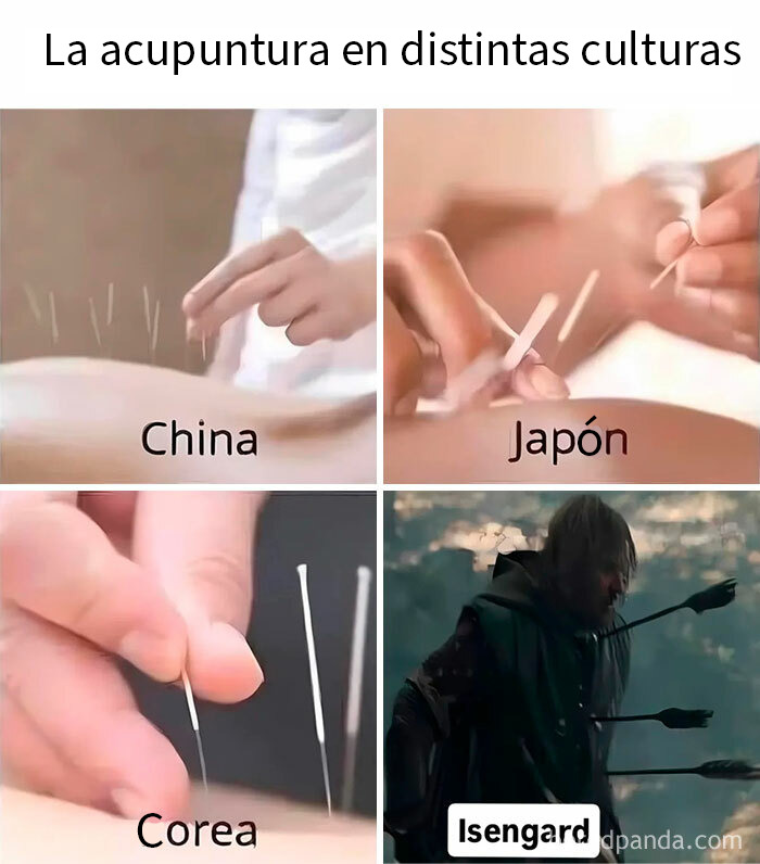 Texto divertido sobre Memes de El Señor de los Anillos que inspira a hacer una maratón de películas.