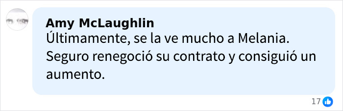 Comentario de Amy McLaughlin en redes sociales sobre la curiosa actitud navideña de Melania Trump que genera reacciones variadas. Comentario de Amy McLaughlin en redes sociales sobre la curiosa actitud navideña de Melania Trump que genera reacciones variadas.