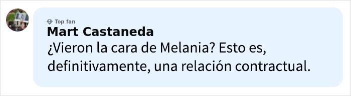 Comentario de usuario hablando sobre la actitud navideña de Melania Trump que generó múltiples reacciones. Comentario de usuario hablando sobre la actitud navideña de Melania Trump que generó múltiples reacciones.