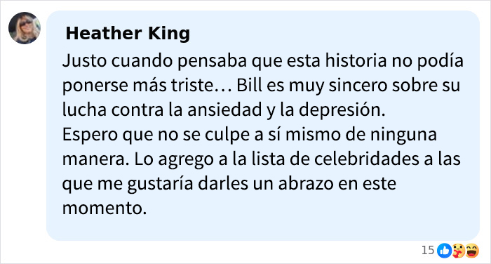 Comentario de Heather King sobre Bill Hader y los detalles terribles del sospechoso hijo de Rob Reiner antes de la tragedia.