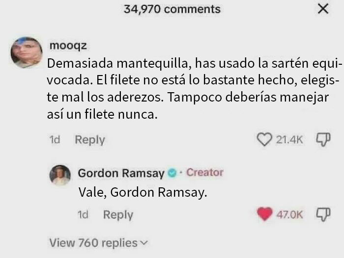 Vale, Gordon Ramsay