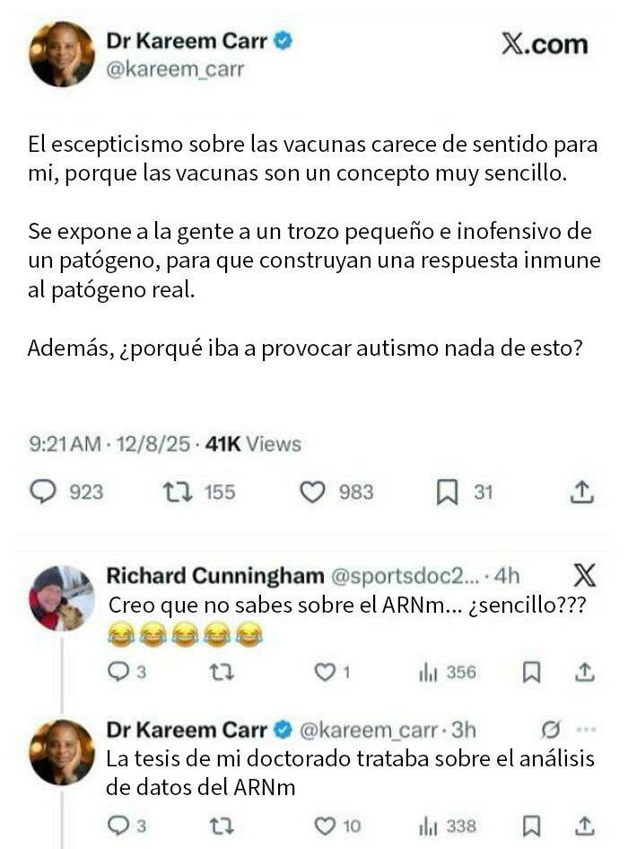 La tesis de mi doctorado trata del ARNm