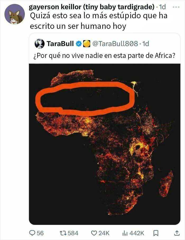 Vive tú en el desierto a ver qué tal