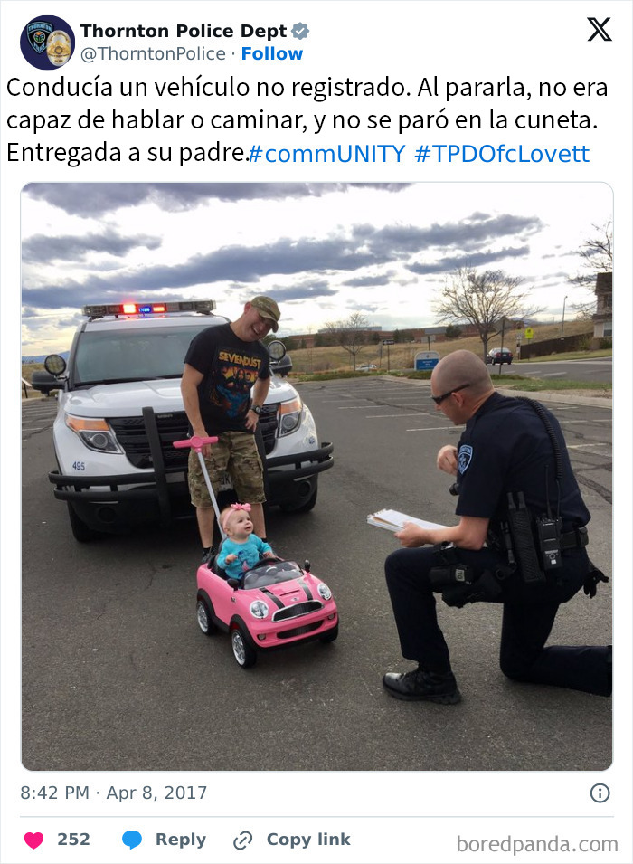 Seguro que la multaron