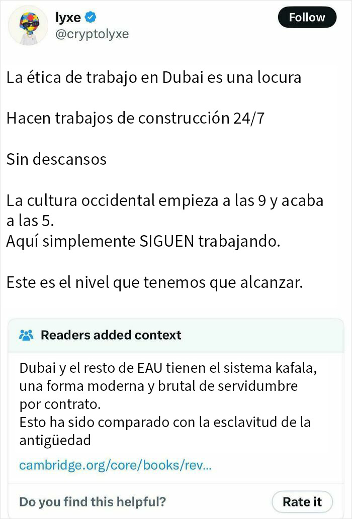 Se logran muchas cosas con la esclavitud