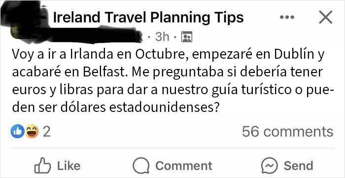 Comentarios divertidos en inglés mostrando confusión sobre la palabra Labour, ejemplo de americanos sin idea de cómo funciona el mundo.