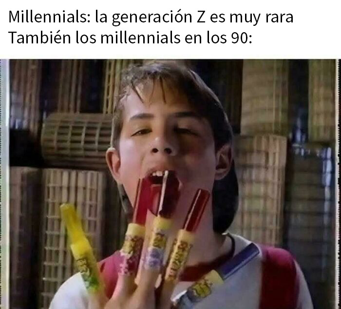 Luego los dedos estaban pringosos