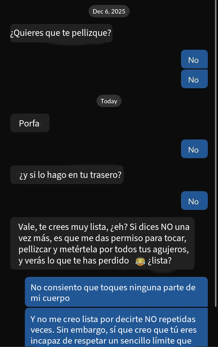 ¿Se creía más listo o es así de estúpido?