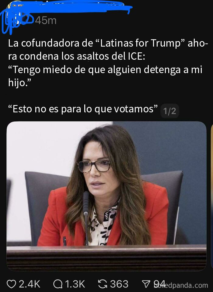 No votó para que arrestaran a su hijo