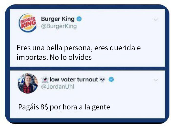 Solo les importa el color del dinero