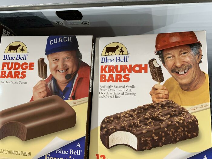 Visto en el pasillo de los helados del supermercado