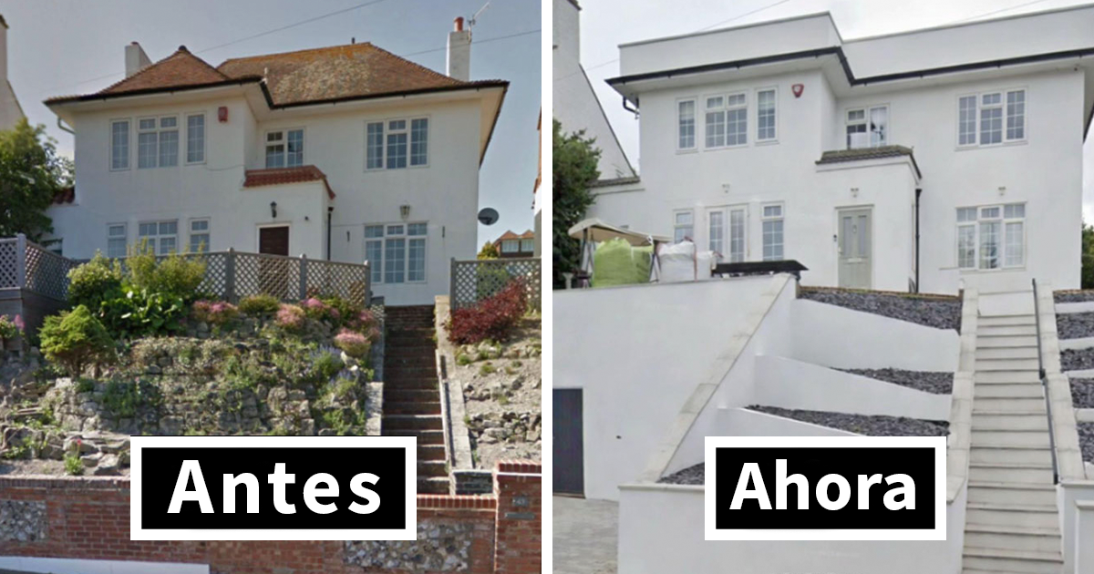 24 Fotos de casas en Google Maps que cabrearon a la gente con sus cambios