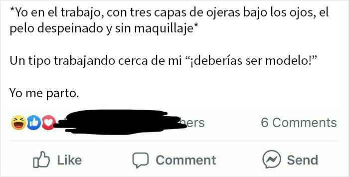 Jaja, hasta cuando estoy fea estoy buena jaja