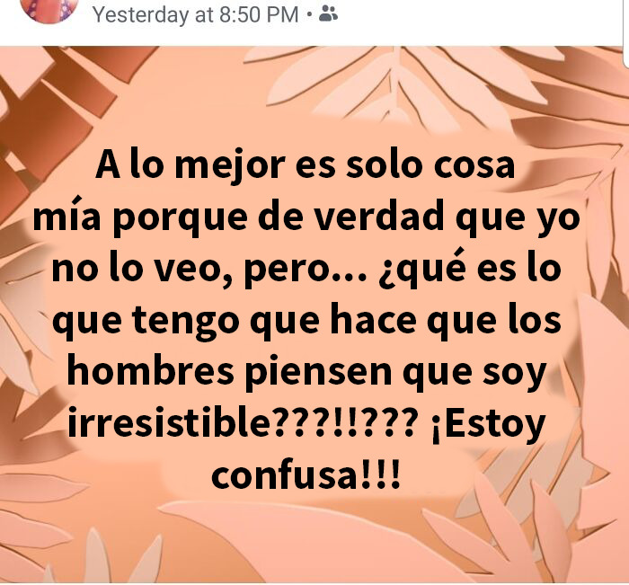 Ay chica yo qué sé