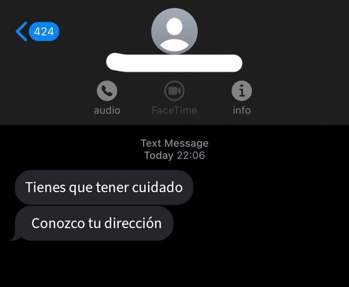 El repartidor de pizzas tras dejarme el pedido. No tuvimos ningún tipo de conflicto