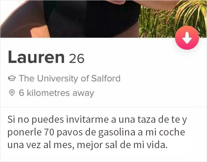 No quiero ponerle nada a tu coche, sino a ti