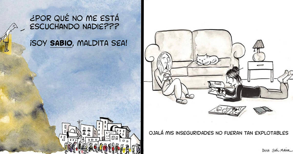 12 Cómics que muestran lo absurdo de la vida cotidiana con los que te identificarás