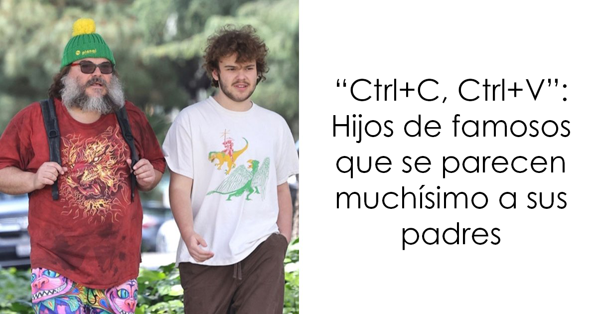 23 Hijos de celebridades que se parecen muchísimo a sus padres