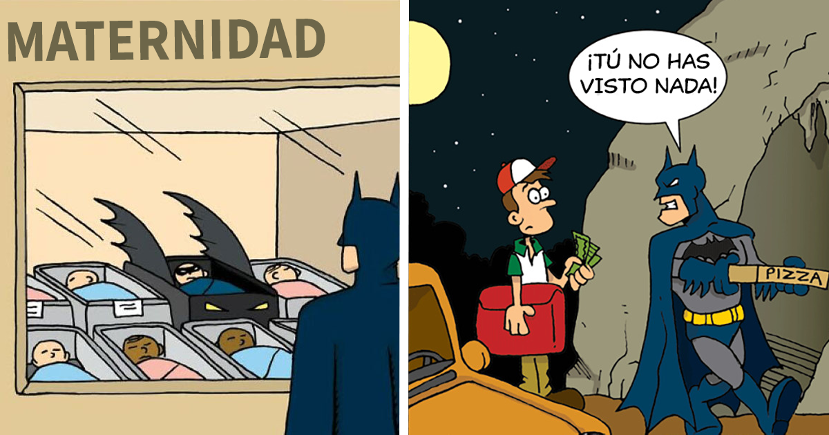 14 Cómics divertidos sobre superhéroes que se enfrentan a problemas cotidianos