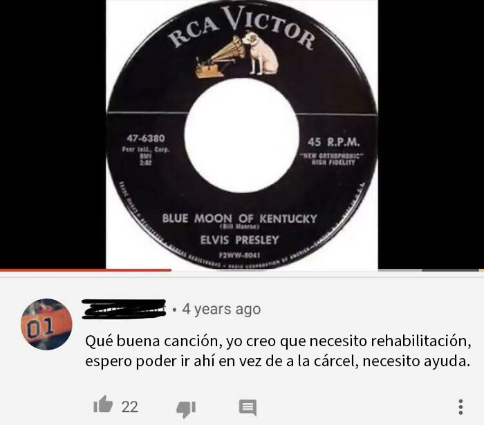 En un video de una grabación de Elvis