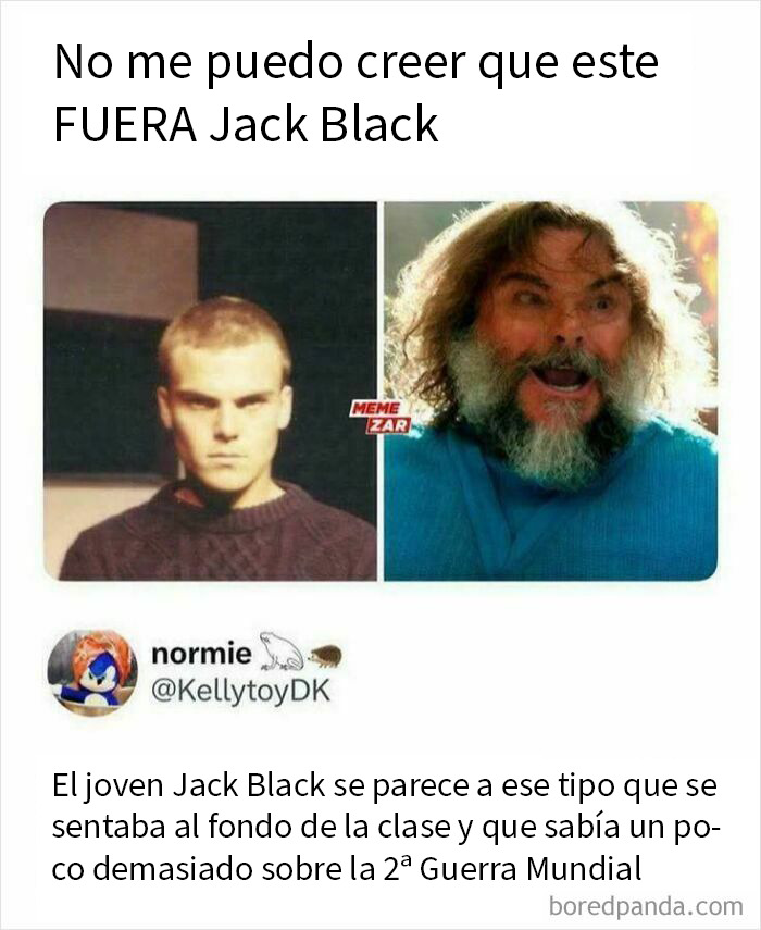 Joven Jack Black