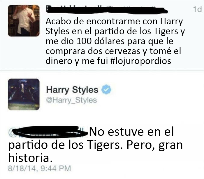 Claro, le dan dinero a cualquier desconocido