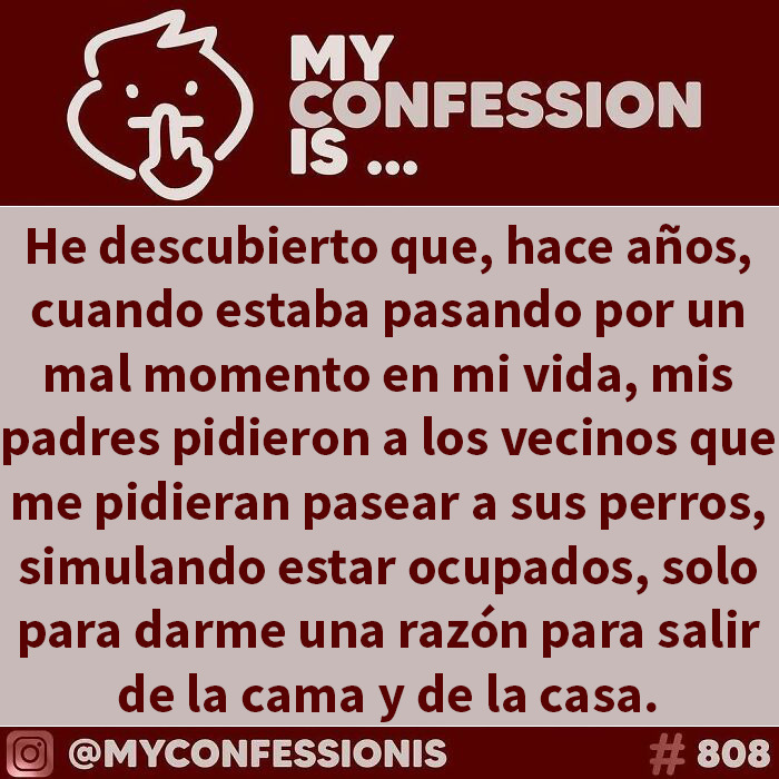 Confesión anónima: Descubrí que mis padres pidieron a vecinos que me pidieran pasear perros para que saliera.