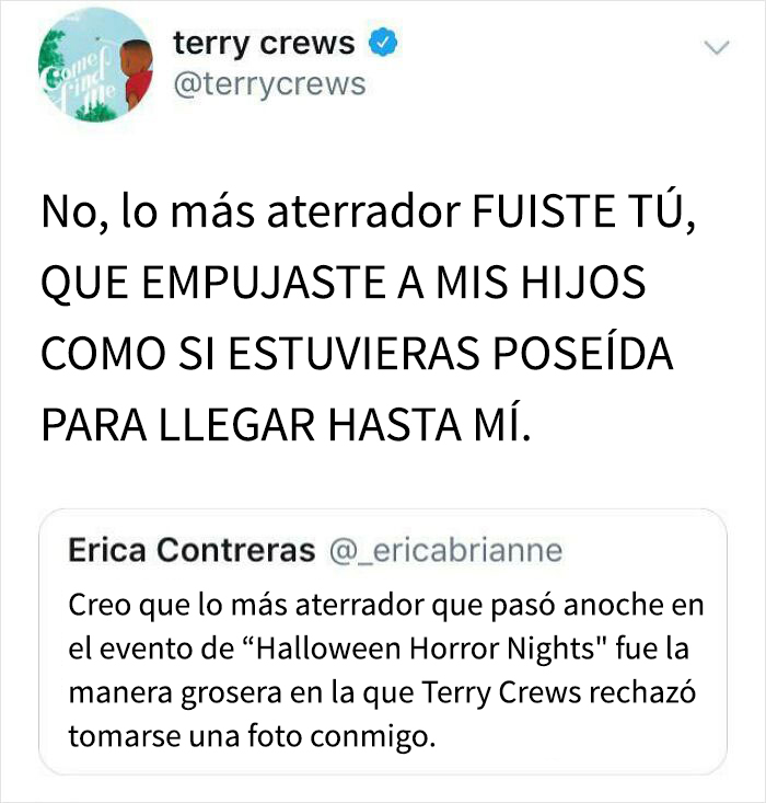 Terry no aguanta tonterías
