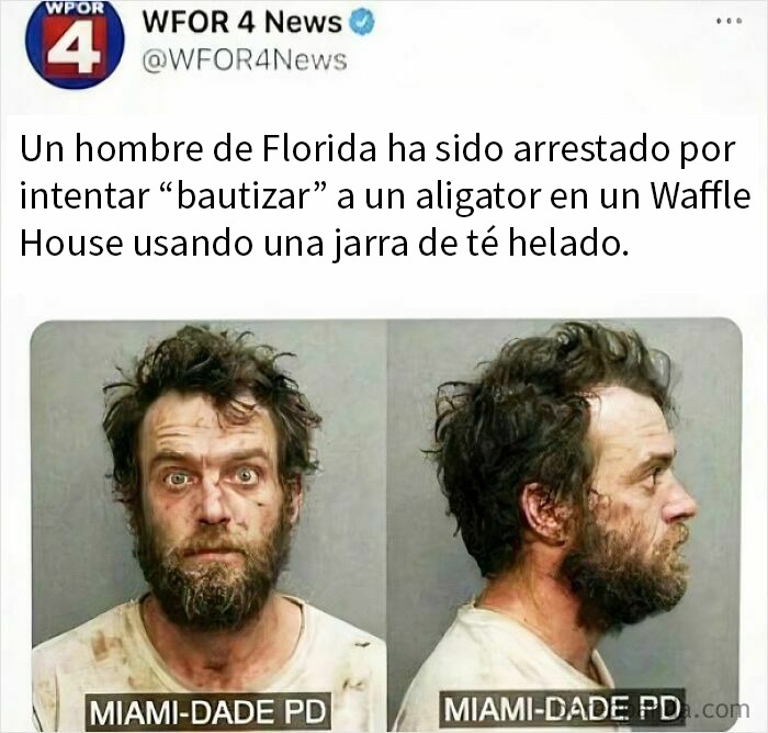 De Florida tenía que ser