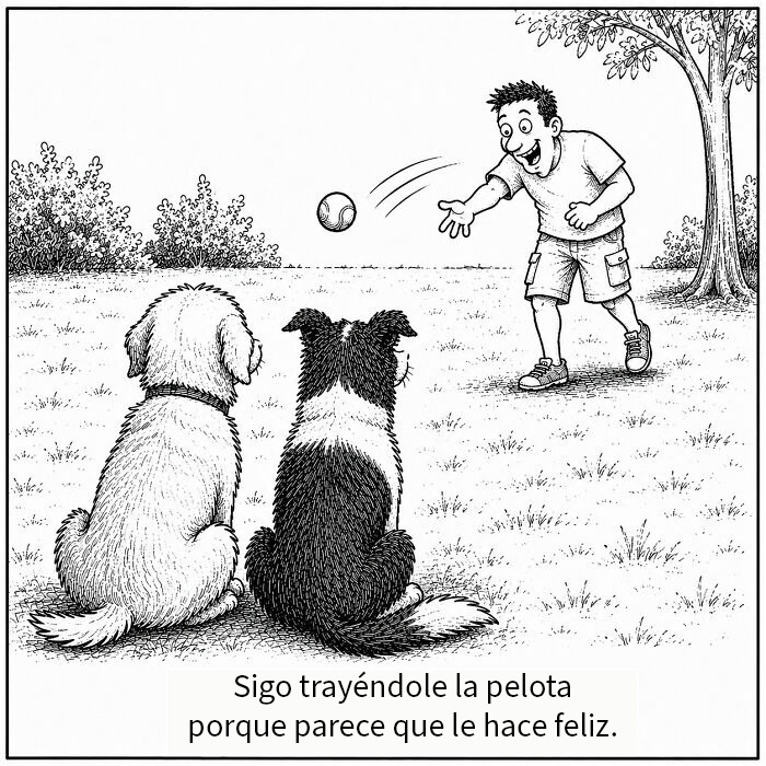 I Imagined The Thoughts Running Through A Dog's Mind And Turned Them Into 22 Comics