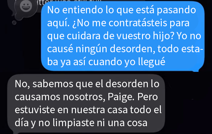 Esta ni&ntilde;era se volvi&oacute; viral tras compartir los mensajes de texto de unos padres enfadados con ella
