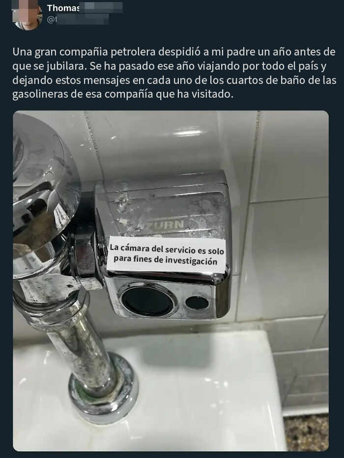 Pequeña venganza contra una gran compañia