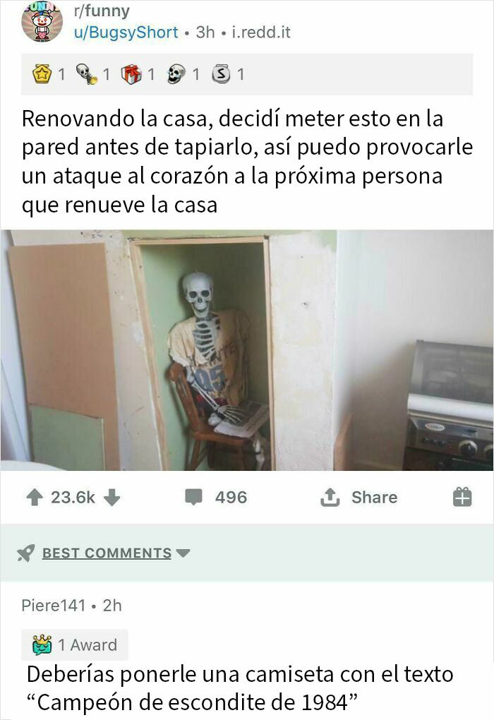 Esto saldrá en videos de bromas llevadas demasiado lejos dentro de 10 años