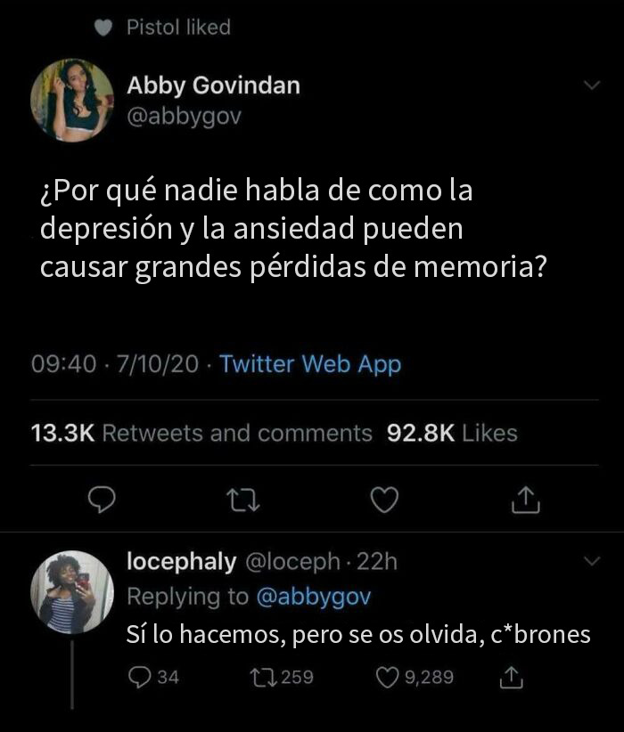 Pérdida de memoria
